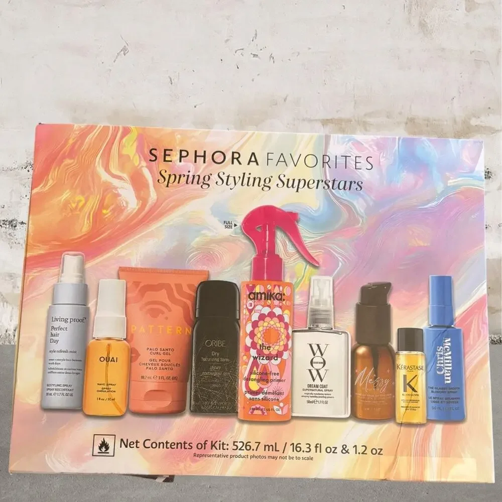 Sephora Favorites $145 Spring Styling Superstars Hair Gift Set NIB